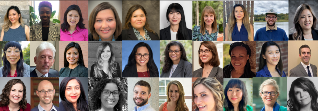 Photos of 13th Executive Fellow cohort members assembled into one image.