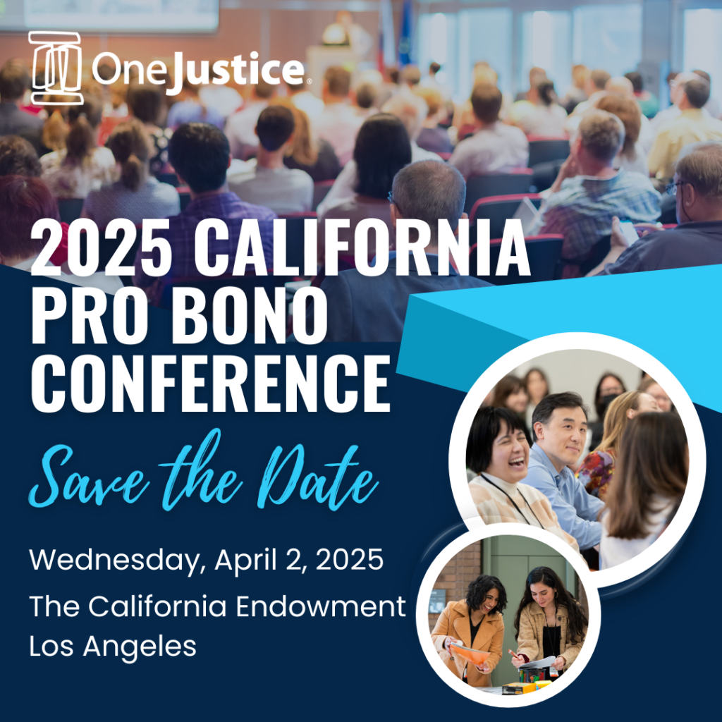 ZT Save the Date 2025 Pro Bono Conference - Pro Bono