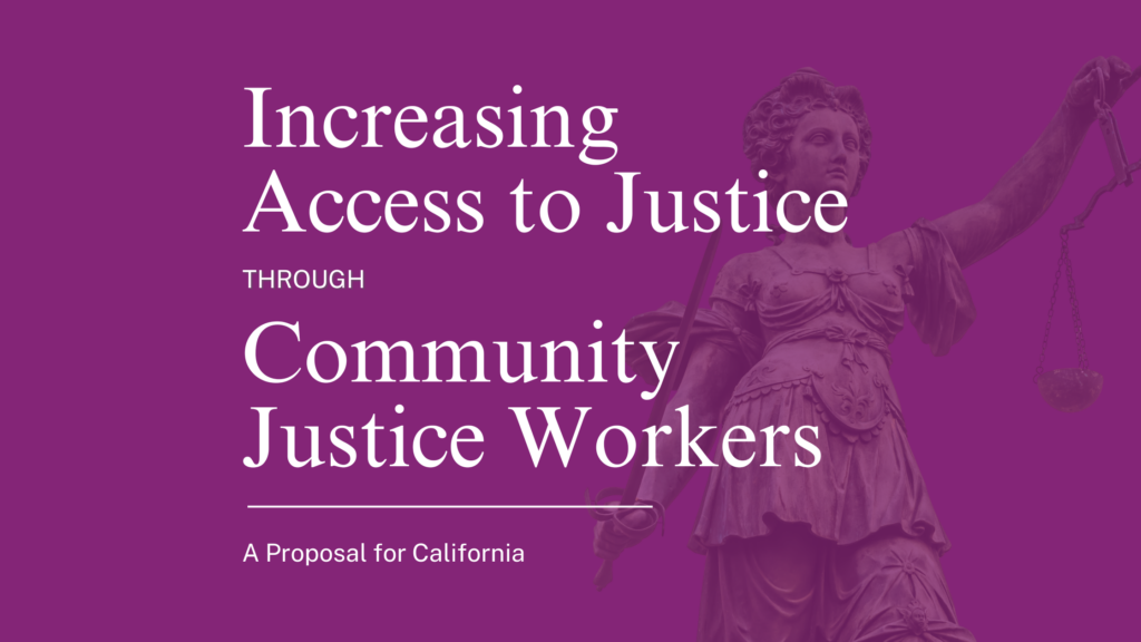 California Supreme Court Opens Public Comment on Community Justice ...