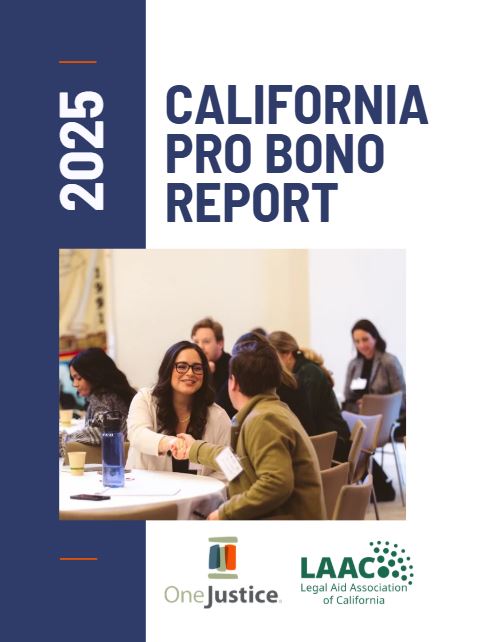 2025 California Pro Bono Report Cover - Pro Bono