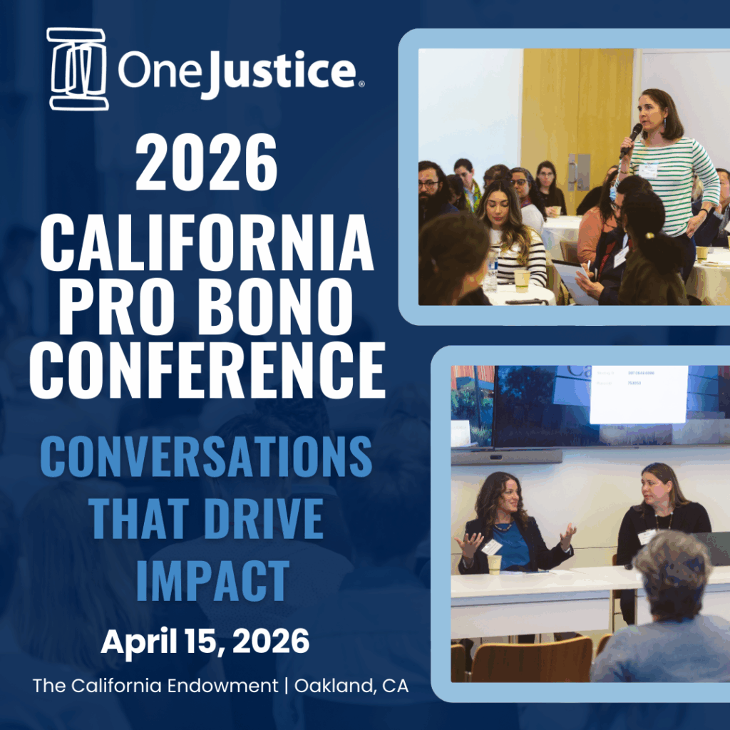 1118 - The OneJustice California Pro Bono Conference