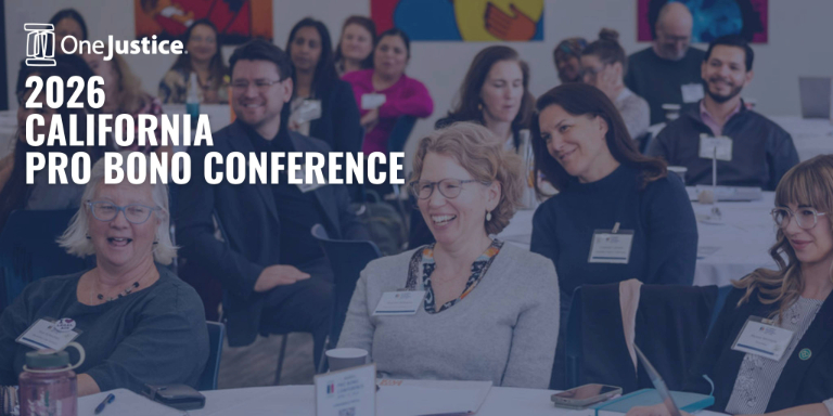 ZT Save the Date 2025 Pro Bono Conference Medium Banner US Landscape 1 - One Justice