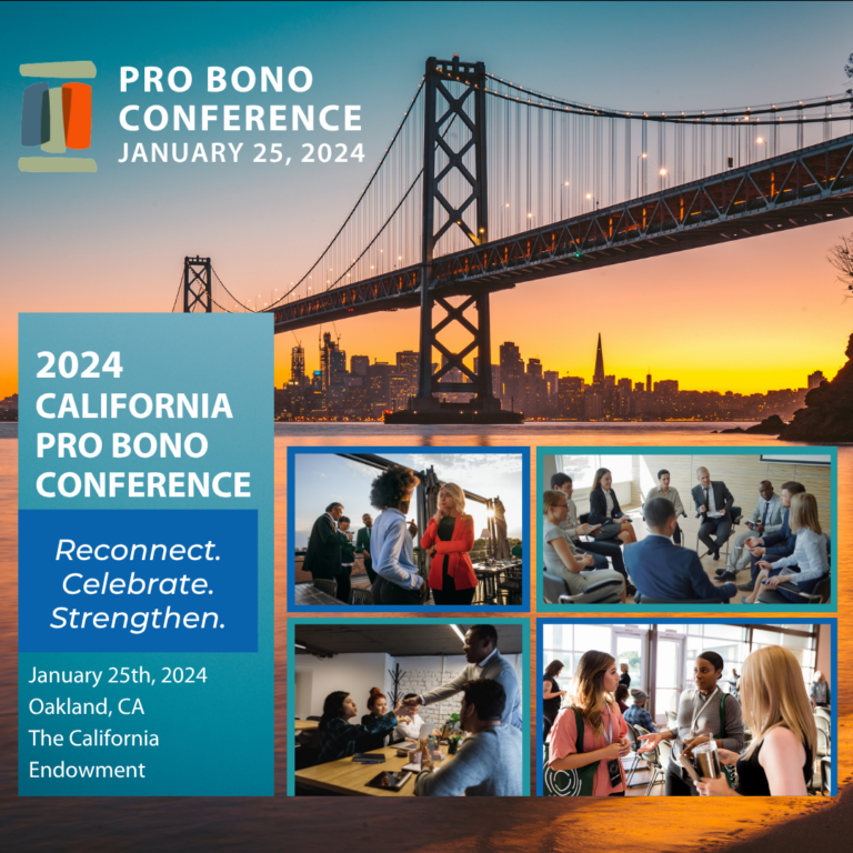 ZT Suggestions - The OneJustice California Pro Bono Conference